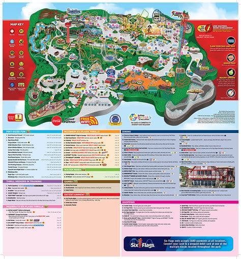 A Comprehensive Guide to the Six Flags Magic Mountain Map.